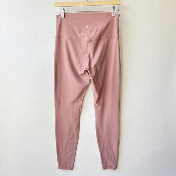 Lululemon Double layers Align leggings 29", Beige, Size 10 A112 - Picture 4 of 10